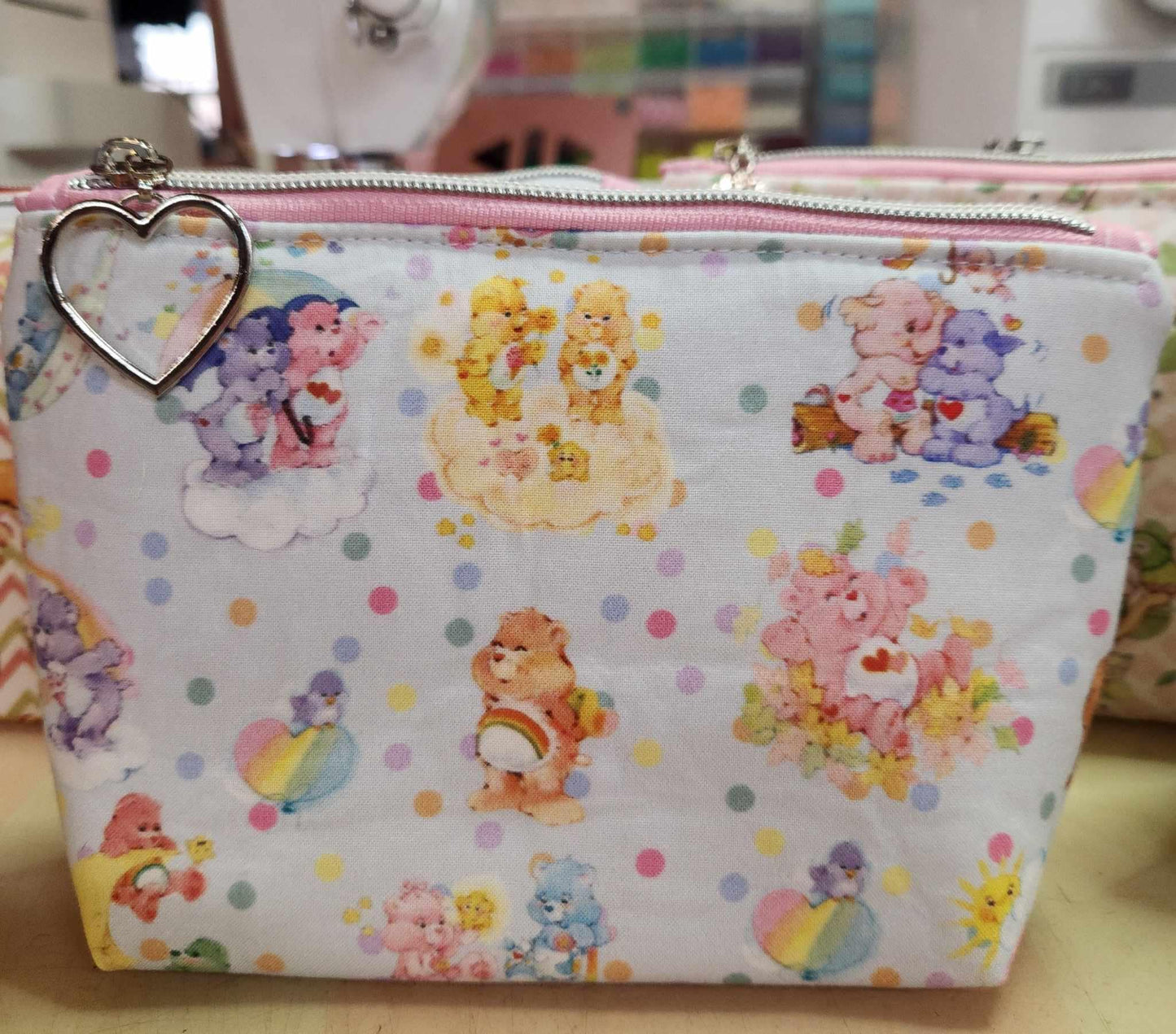Care Bears Squared Zipper Pouch Three Sizes