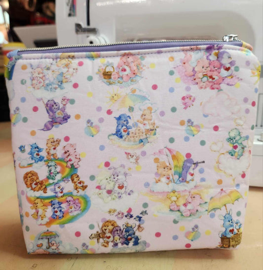 Care Bear Cousins Squared Zipper Pouch Two Sizes