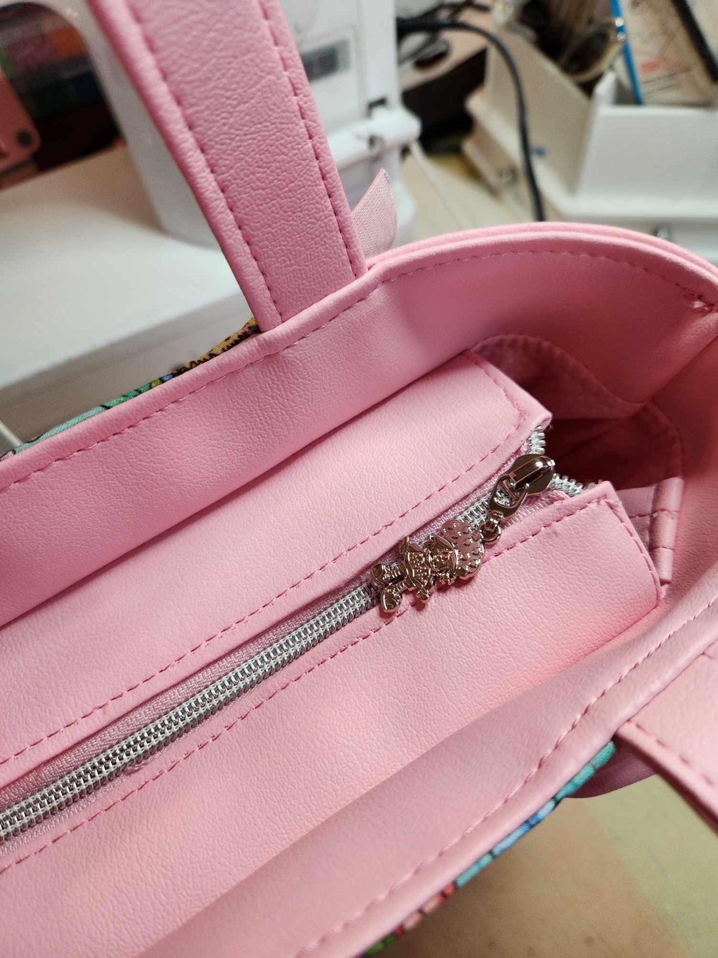 80's Strawberry Friends Ruffled Tote Bag