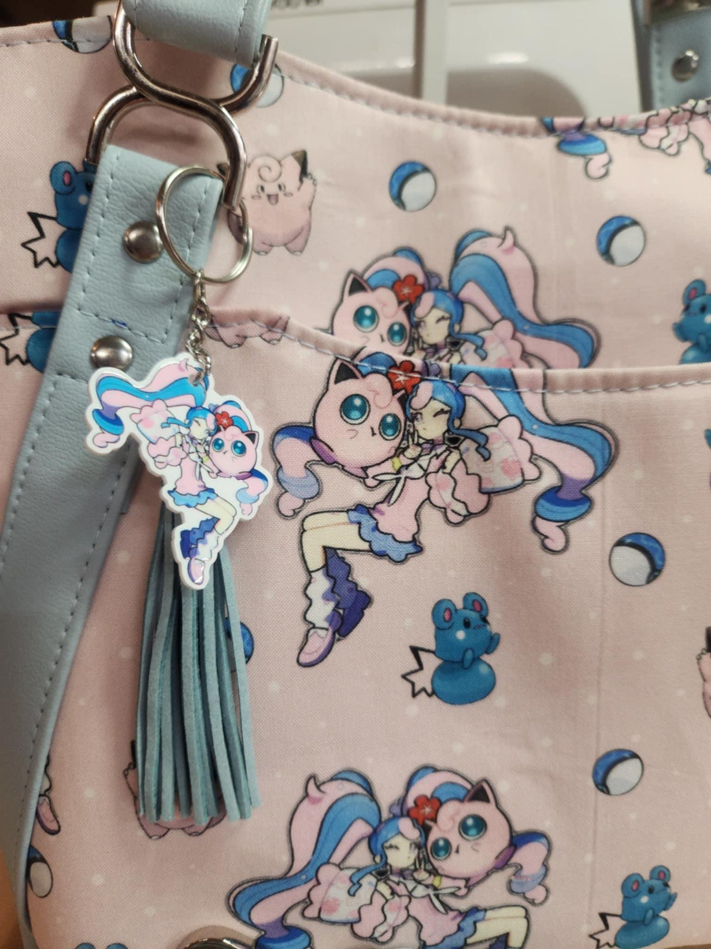Hatsune Miku Pocket Monsters Large Handbag