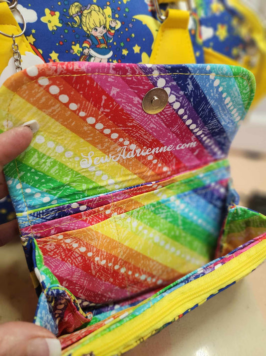 80's Rainbow Friends Accordion Wallet