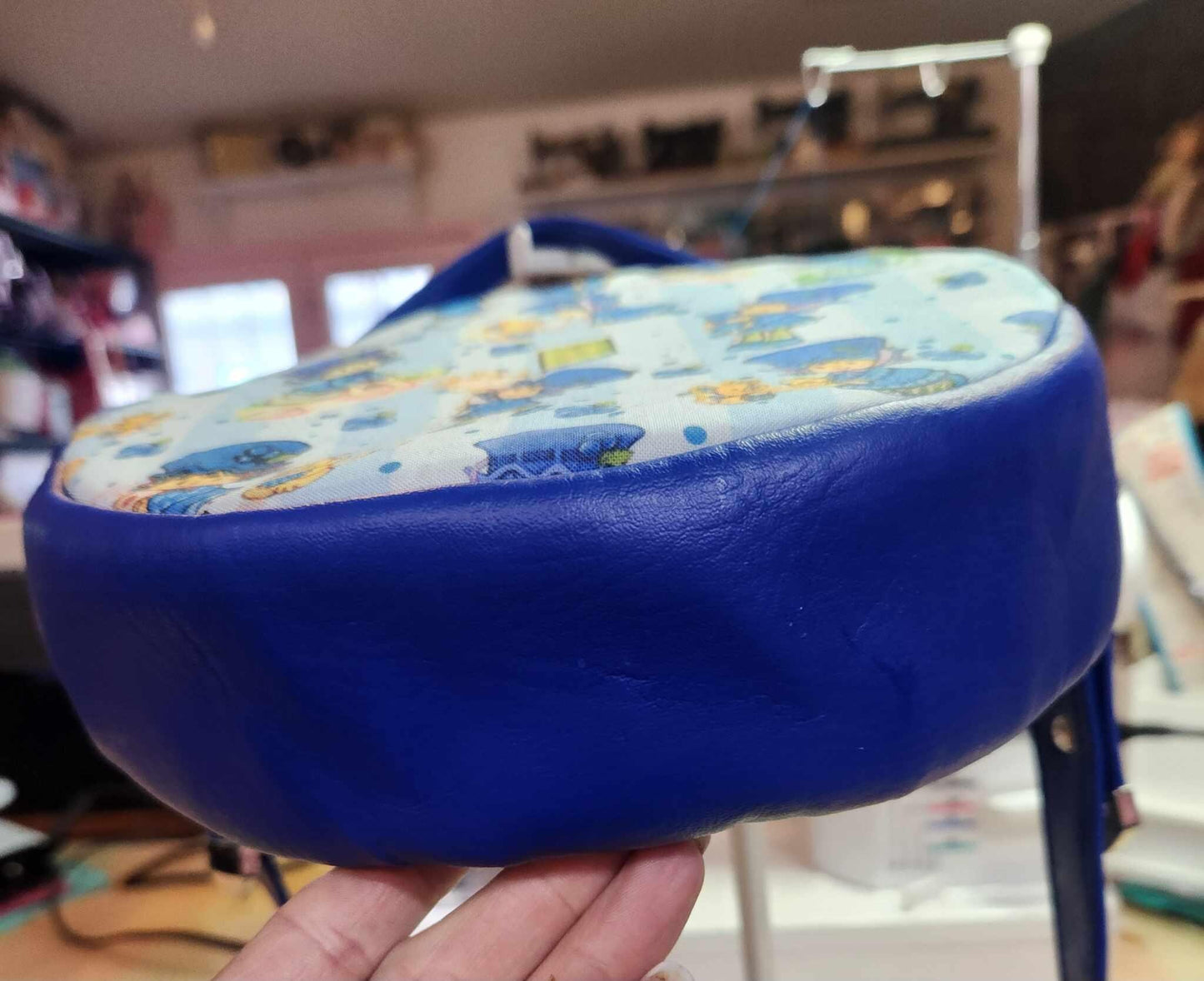 80's Blueberry Girl Circle Crossbody Bag