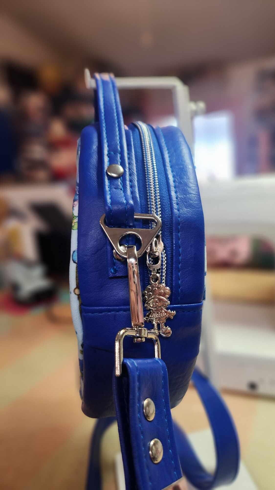 80's Blueberry Girl Circle Crossbody Bag