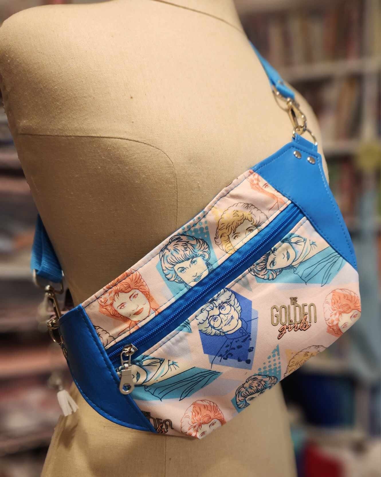 80's Golden Friends Fanny Pack Hip Pack Crossbody