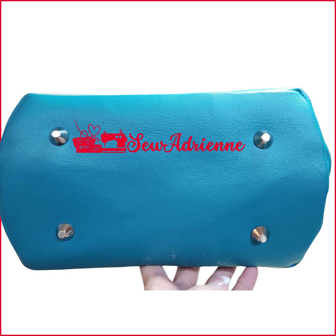 Scented Option! Strawberry Friends Teal Domed Handbag