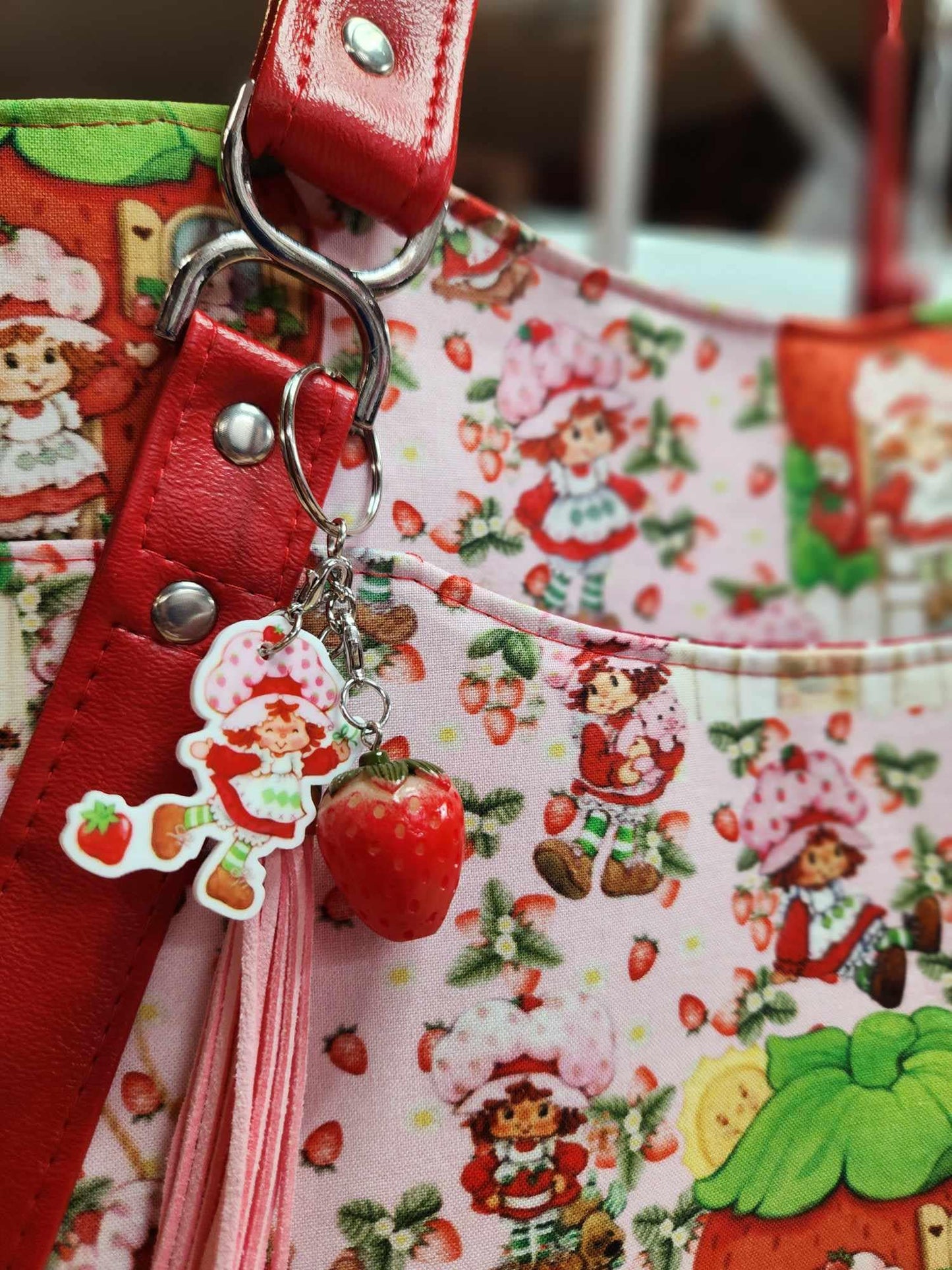 Scented Option! Strawberry Girl Large Handbag