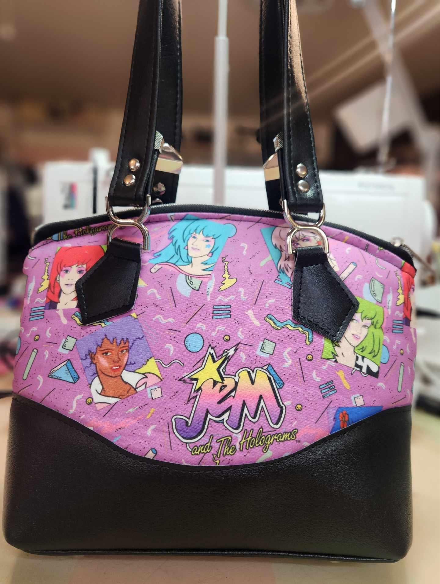 80's Rocker & Band Domed Handbag