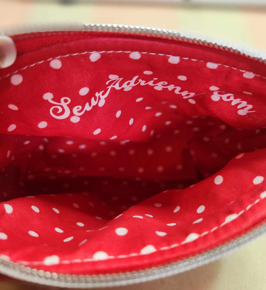 80's Rainbow Friends Squared Zipper Pouch Three Sizes