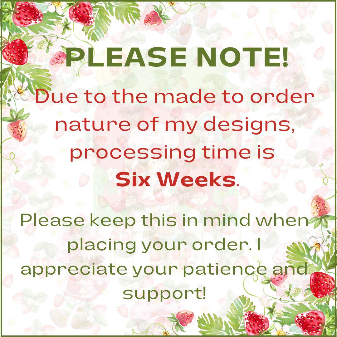 80's Rainbow Friends Squared Zipper Pouch Two Sizes