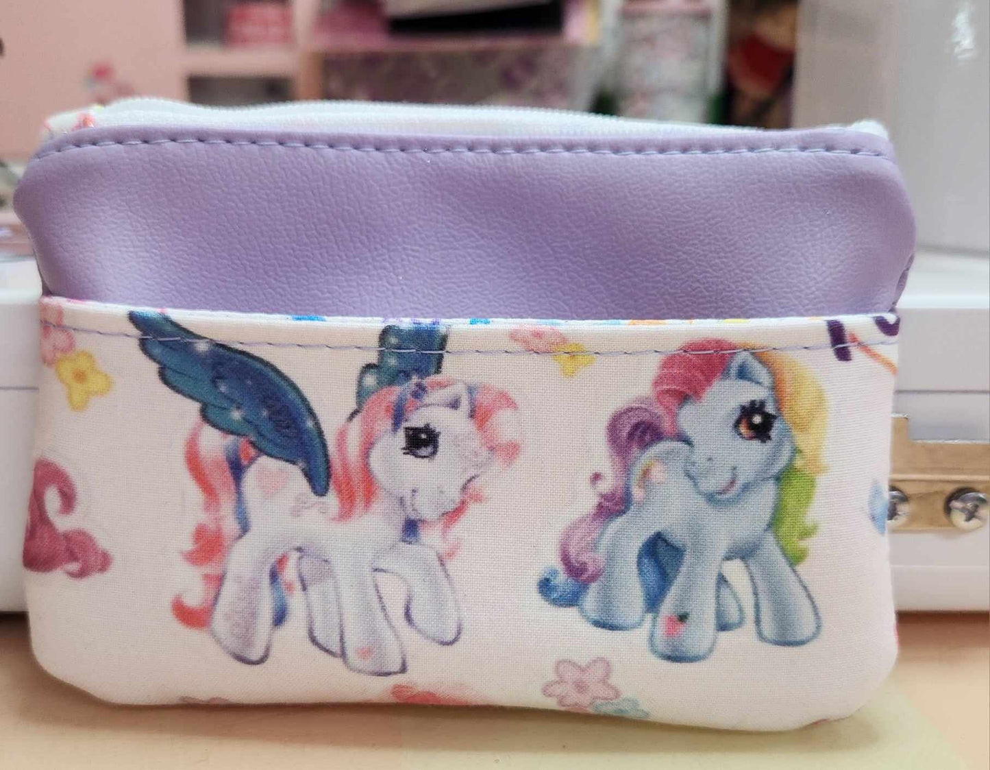 80's My Pony Zip-Up Cardholder