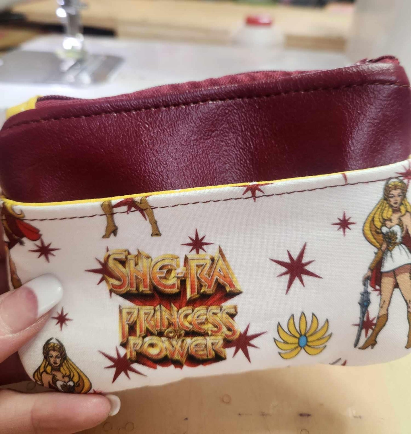 Princess of Power Zip-Up Cardholder