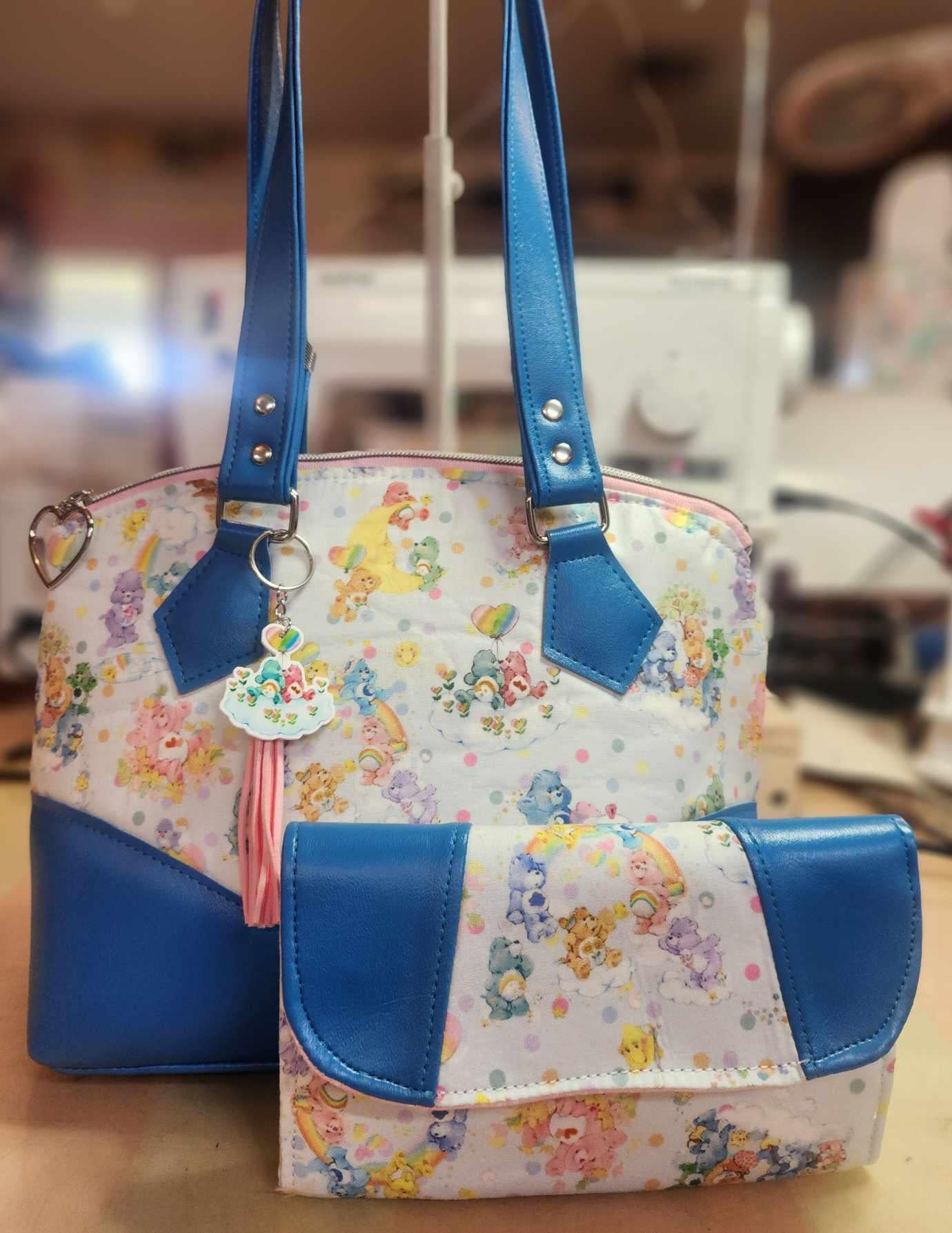 80's Caring Bears Domed Handbag