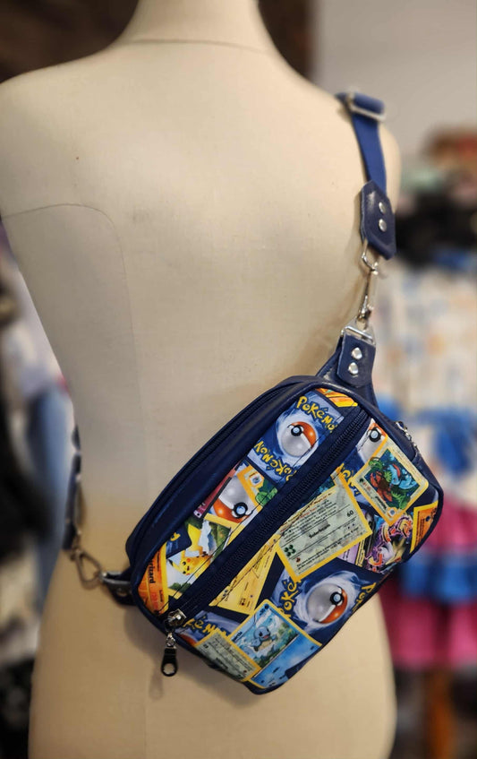 Pocket Monsters Cards Sling, Fanny, Hip Pack