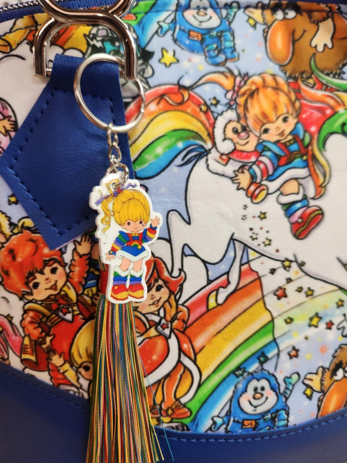 80's Rainbow Friends Domed Handbag