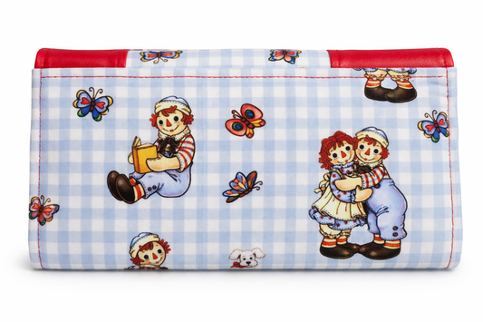Raggedy Ann & Andy Rag Doll Accordion Wallet