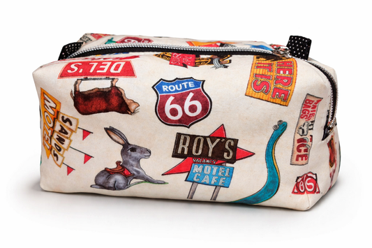 Route 66 USA Icons Boxed Zipper Pouch