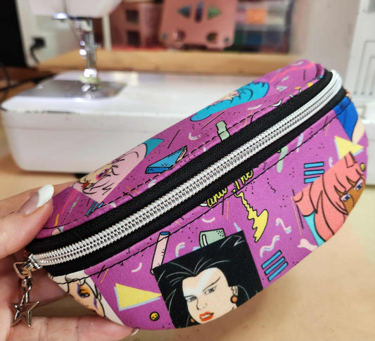 80's Jem & The Holograms Zippered Sunglasses Glasses Case
