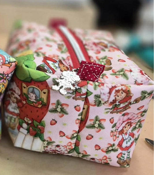 80's Strawberry Girl Boxed Zipper Pouch