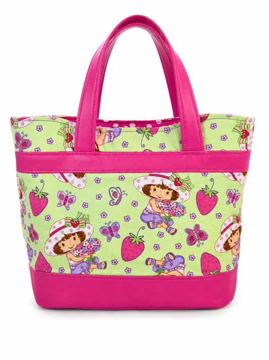2003 Strawberry Girl Bow Front Handbag