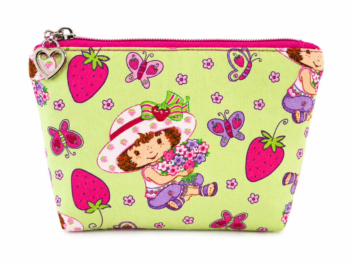 2003 Strawberry Girl Squared Zipper Pouch Two Sizes