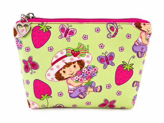 2003 Strawberry Girl Squared Zipper Pouch Two Sizes