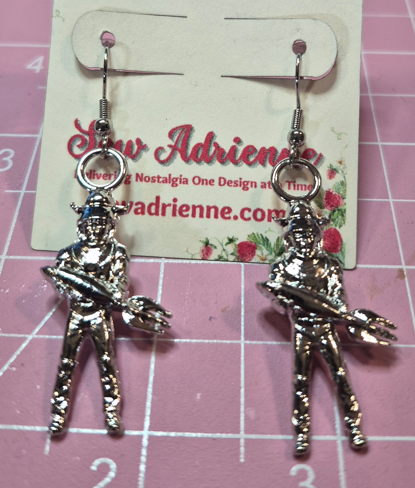 Buck Atoms Land of the Giants Route 66 Earrings