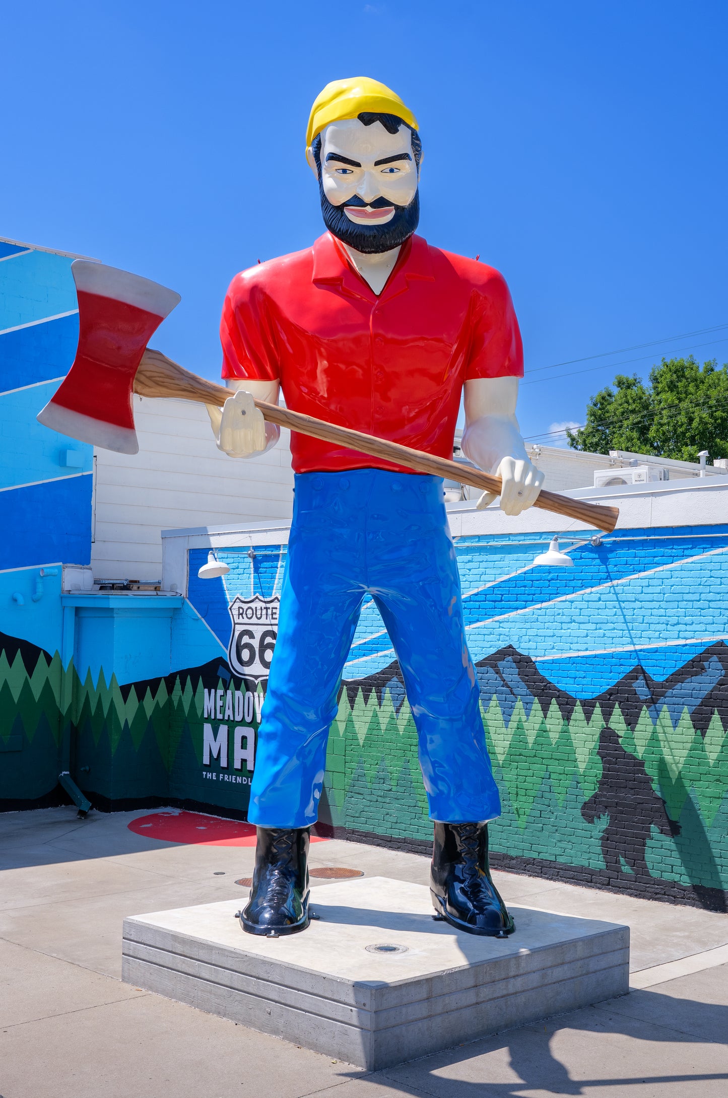 Buck Atoms Land of the Giants Route 66 Tulsa Fanny Pack Sling Pack