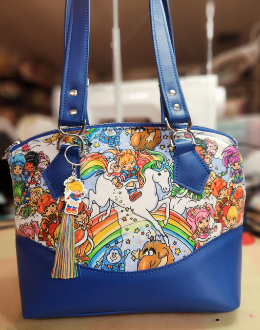80's Rainbow Friends Domed Handbag