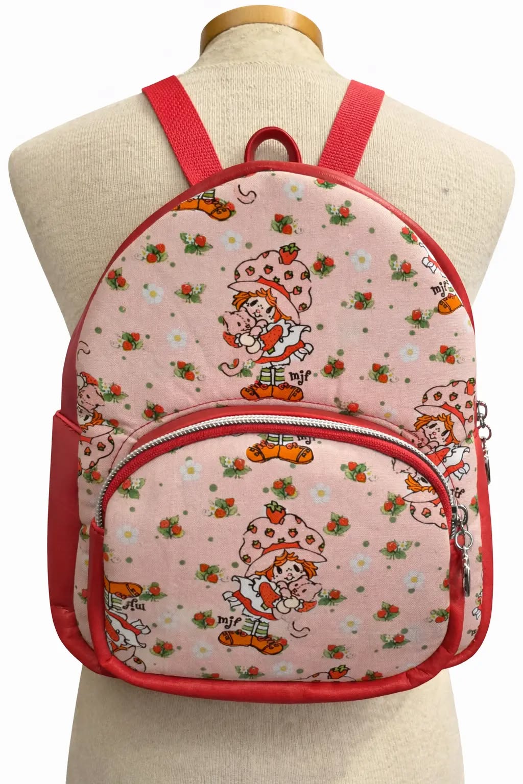 Scented Option! Originial 1978 Drawing Strawberry Girl Collab with Creator Muriel J. Fahrion Backpack