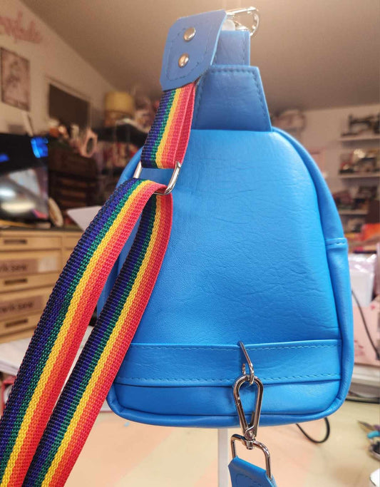 Caring Bears Sublimated Small Backpack Crossbody