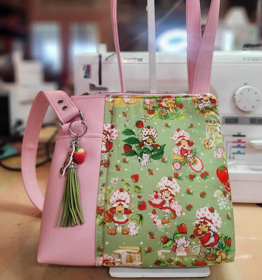 Scented Option! Strawberry Girl Crossbody Bag