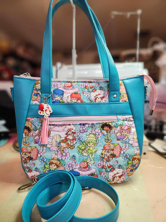 Scented Option! Strawberry Friends Large Handbag