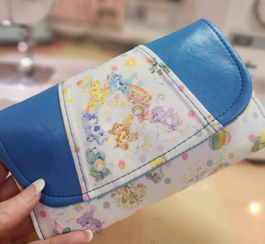 Classic Care Bears Accordion Wallet