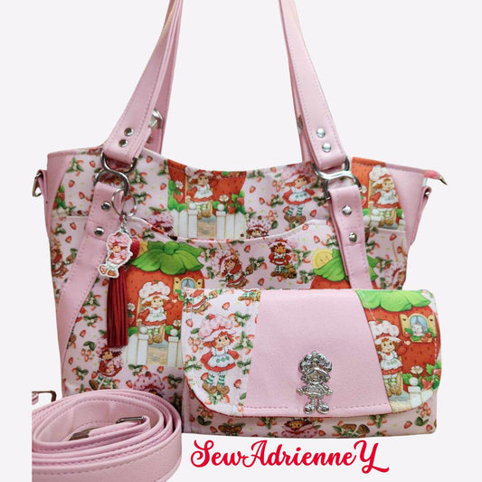 Scented Option! Strawberry Girl Large Handbag