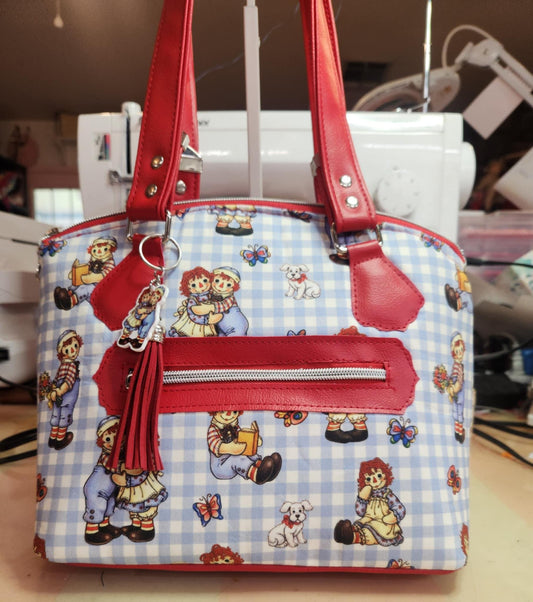 Raggedy Ann & Andy Domed Handbag