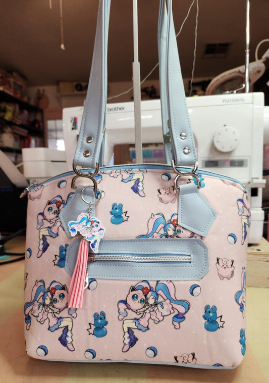 Hatsune Miku Pocket Monsters Domed Handbag