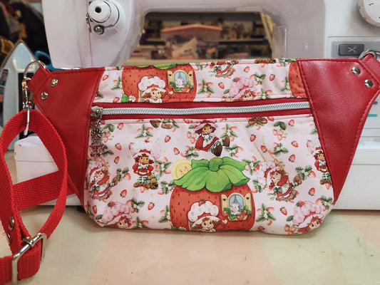 Scented Option! Strawberry Girl Fanny PackCrossbody Slingpack