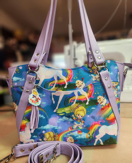 Rainbow Girl Large Handbag