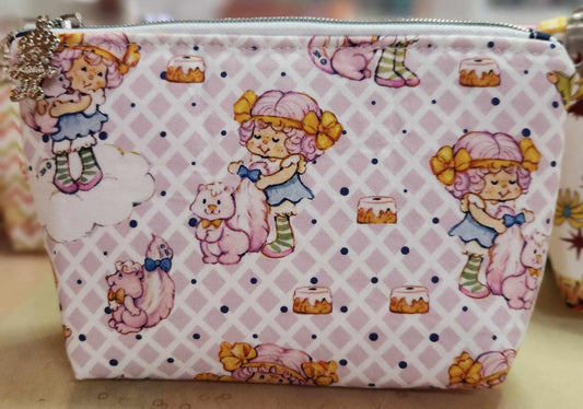 Angel Cake Girl Squared Zipper Pouch Three Sizes