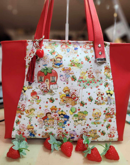 Scented Option! Strawberry Girl & Friends Large Tote