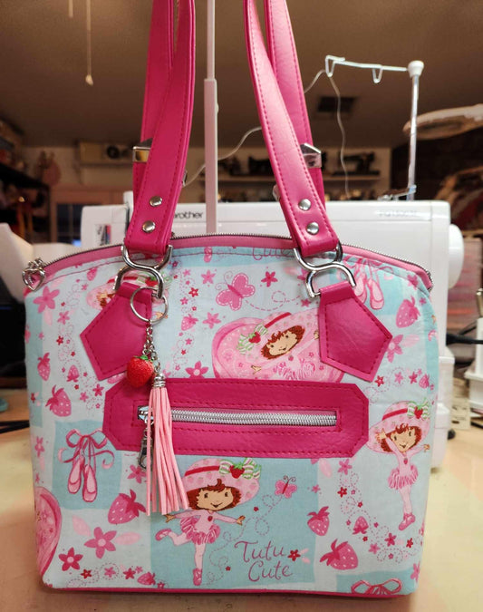 Scented Option! Strawberry Girl G3 Domed Handbag