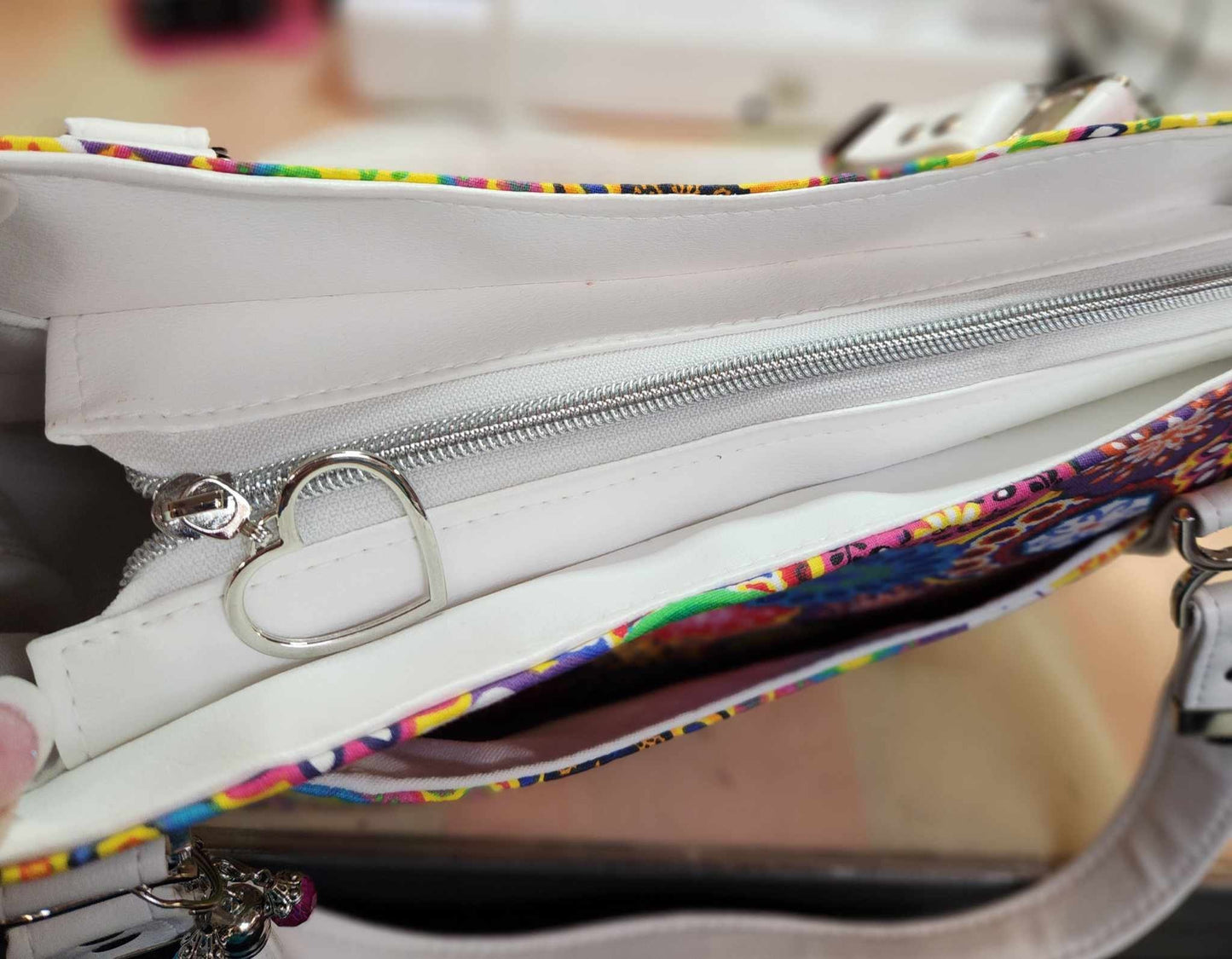 Colorful Medallions Large Handbag