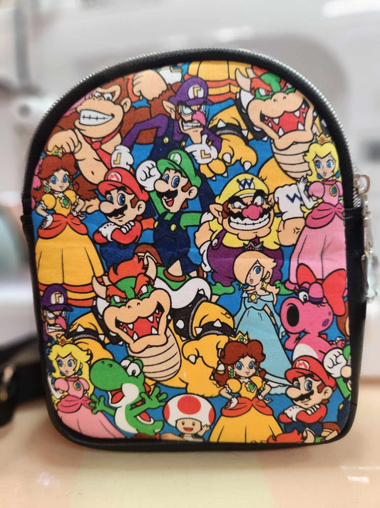 Plumber Brothers Small Backpack Crossbody