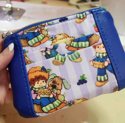 80's Huckleberry Friend Zip-Up Cardholder
