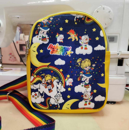 Rainbow Girl & Friends Small Backpack Crossbody