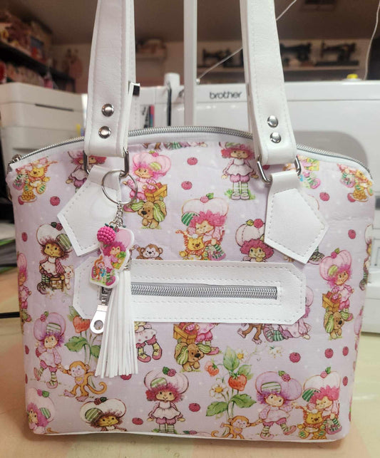 Scented Option! Raspberry Girl Domed Handbag