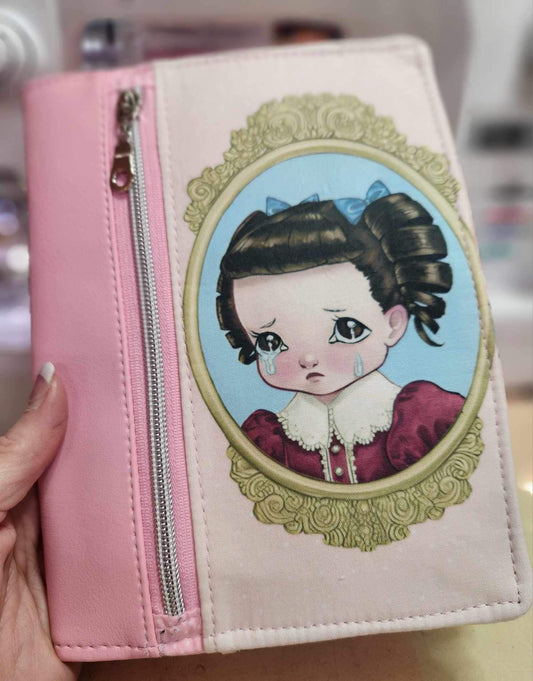 Inspired Crybaby Zipper Pocket Notebook Cover