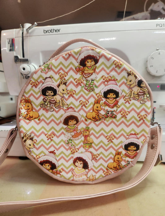 80's Cafe Ole Girl Circle Bag Crossbody
