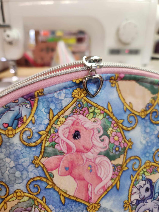 My Pony All Generations Taco Half Moon Zipper Pouch Two Sizes