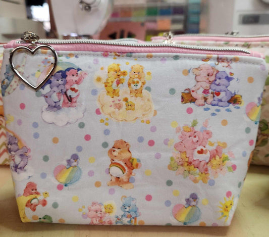 Care Bears Squared Zipper Pouch Three Sizes